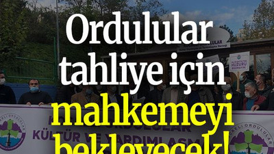 Ordulular tahliye için mahkemeyi bekleyecek!